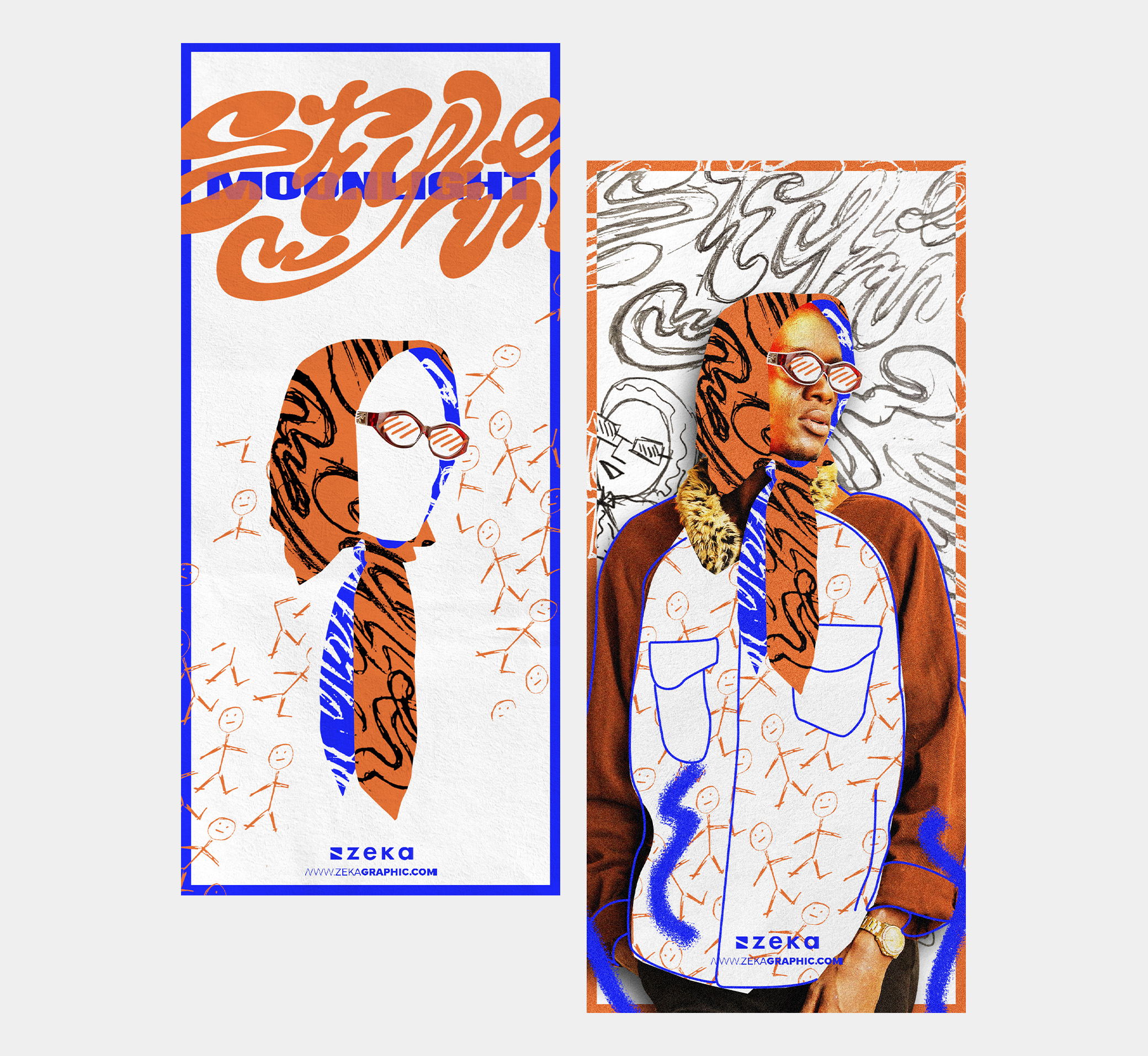 Sketch Pencil Drawings Poster Flyer Design Inspiration Zeka Design 03