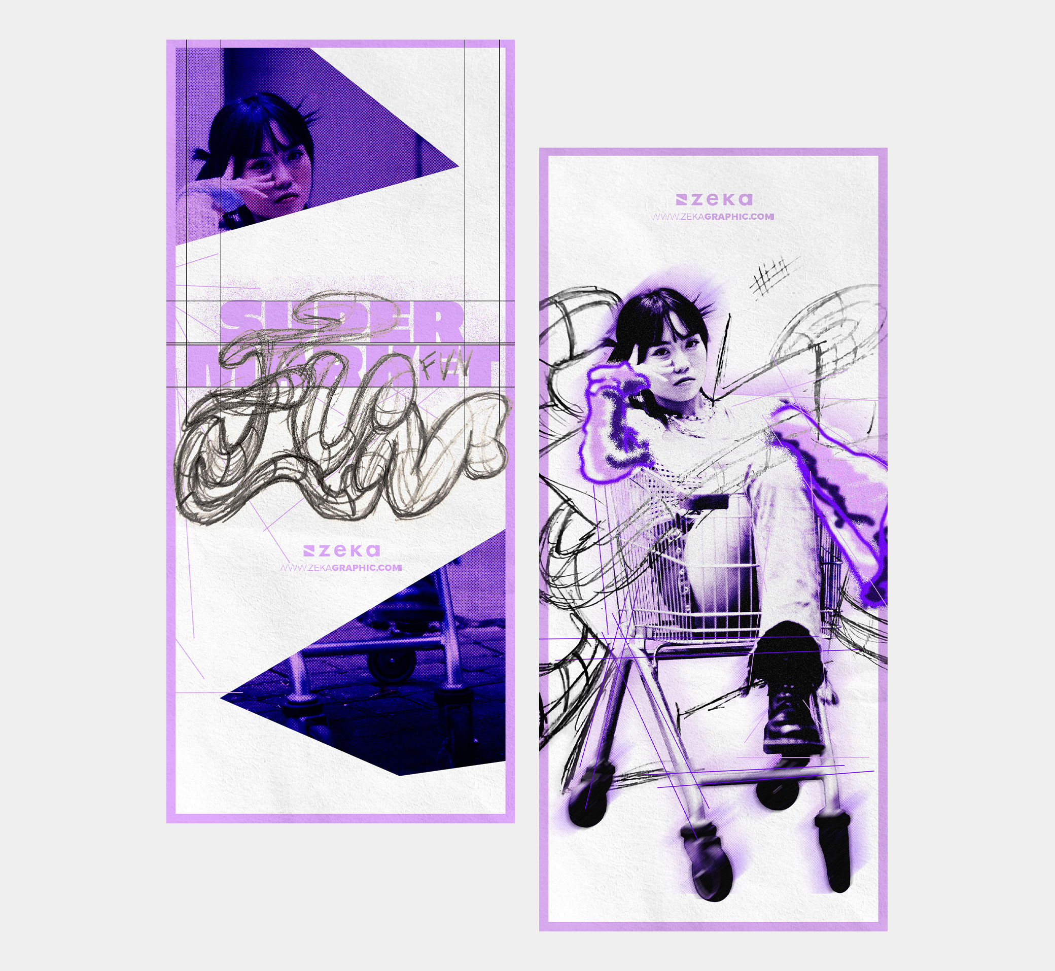 Sketch Pencil Drawings Poster Flyer Design Inspiration Zeka Design 05