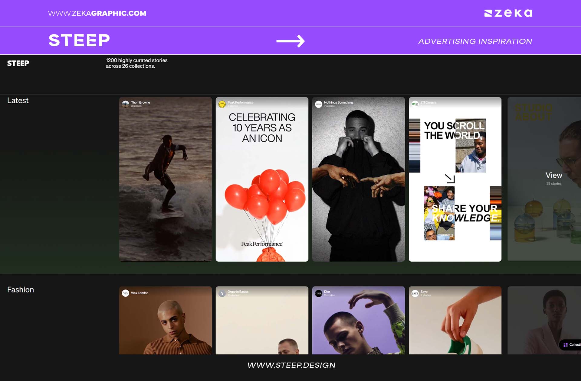 Steep Advertising Inspiration