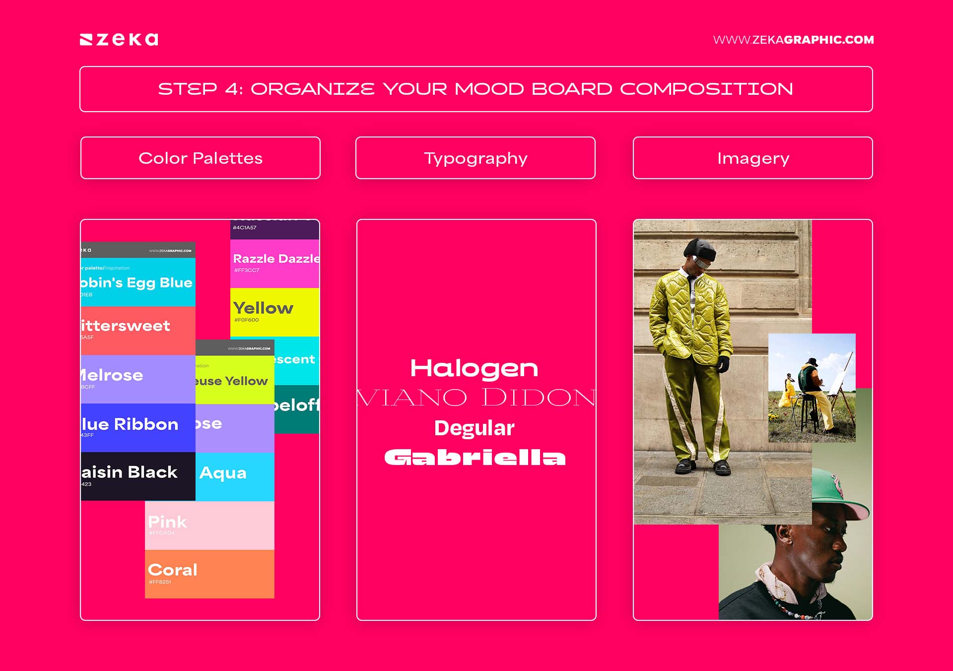 Step 4_ Organize Your Mood Board Composition