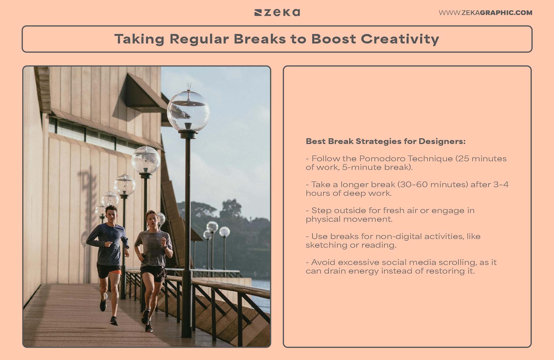 Taking Regular Breaks to Boost Creativity