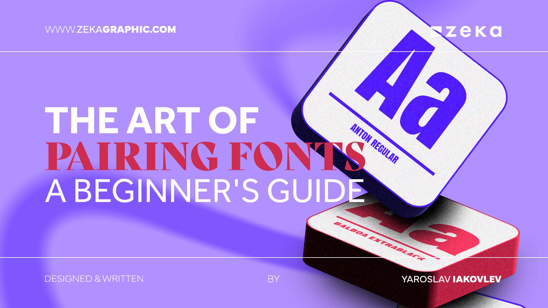 the art of pairing fonts graphic design guide