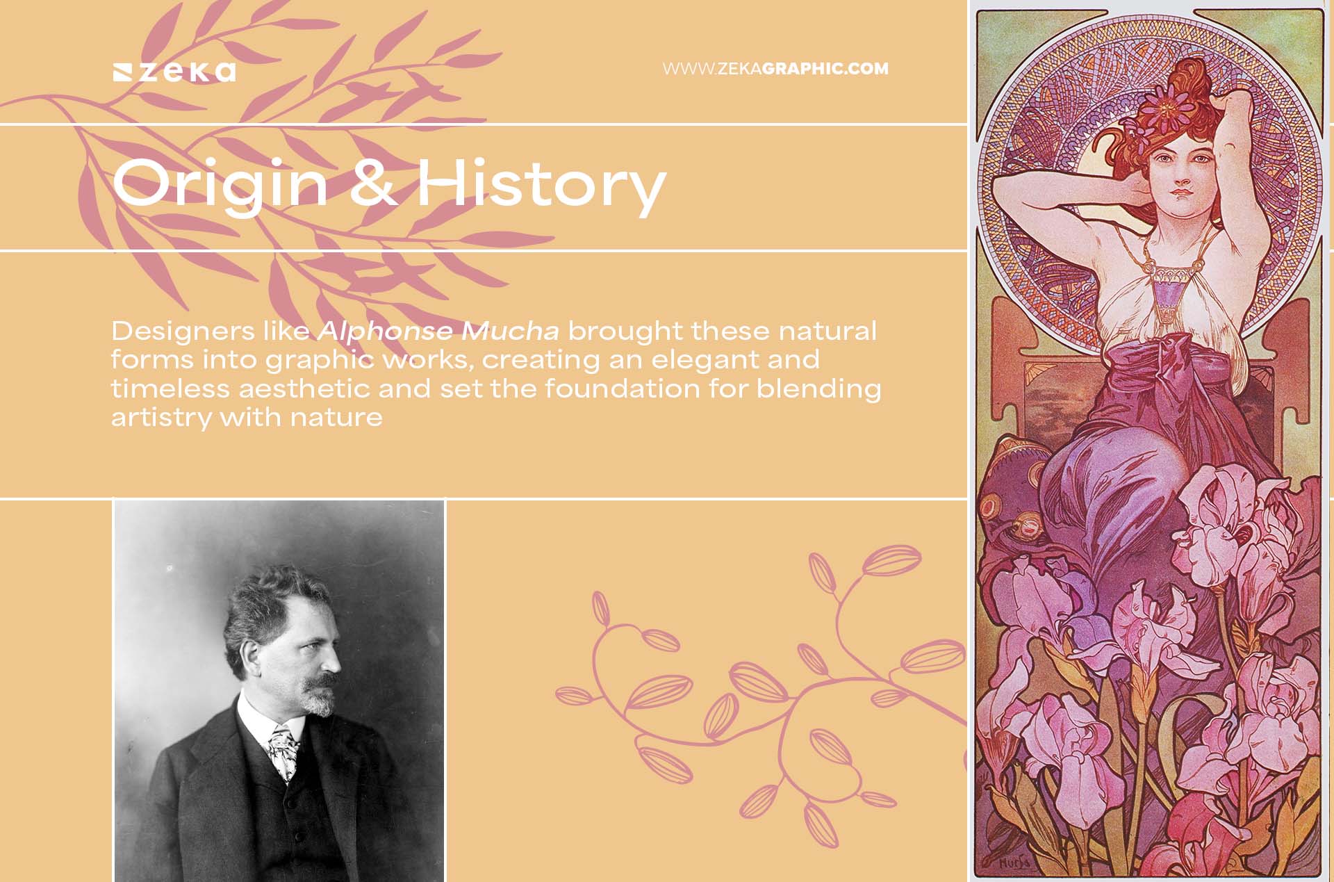 The History of Organic Design and Naturalism in Graphic Design