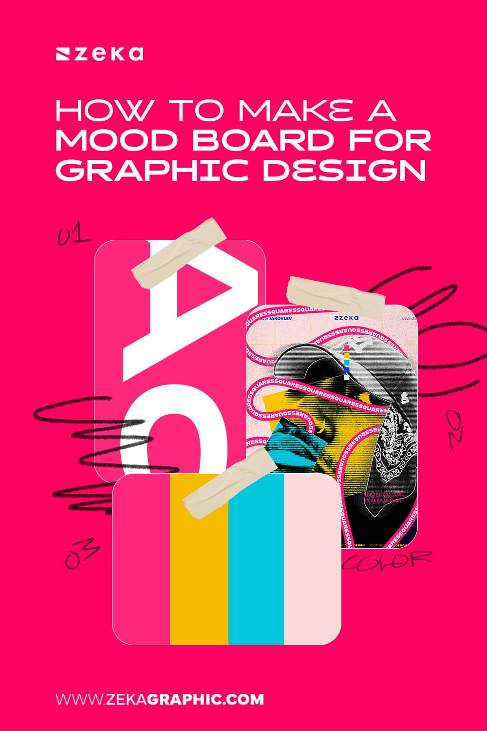 The importance of a mood board in graphic design