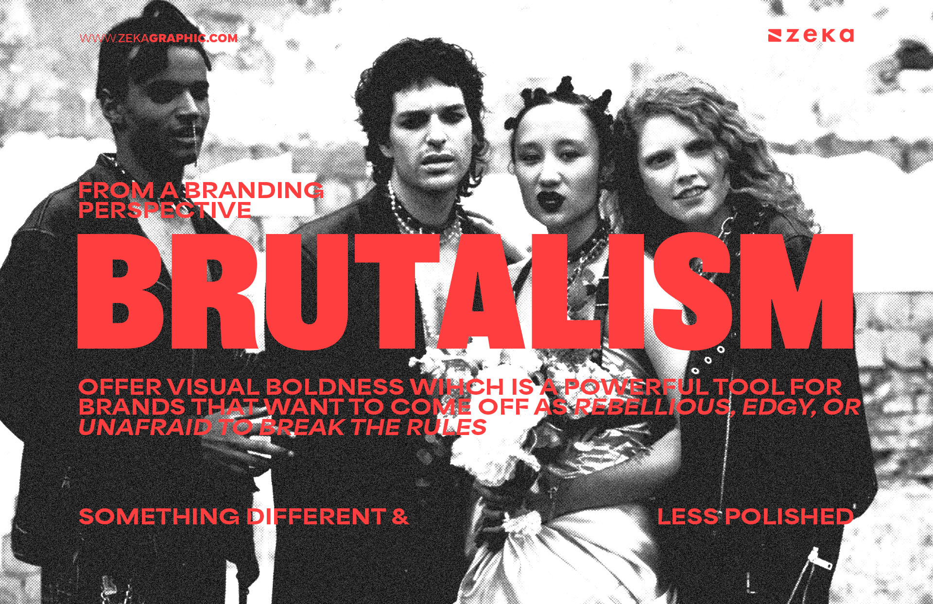 The Psychology Behind Brutalist Design in Branding