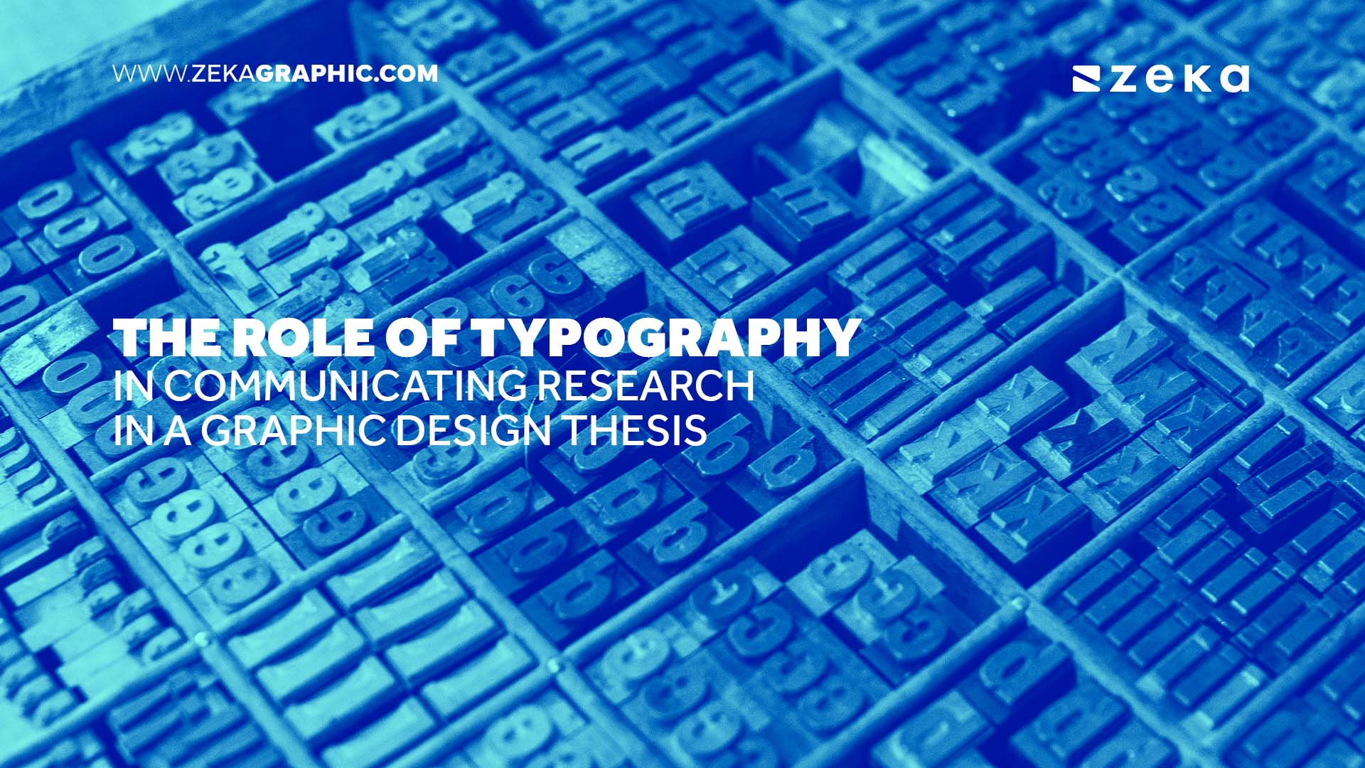 The Role of Typography in Communicating Research in a Graphic Design Thesis