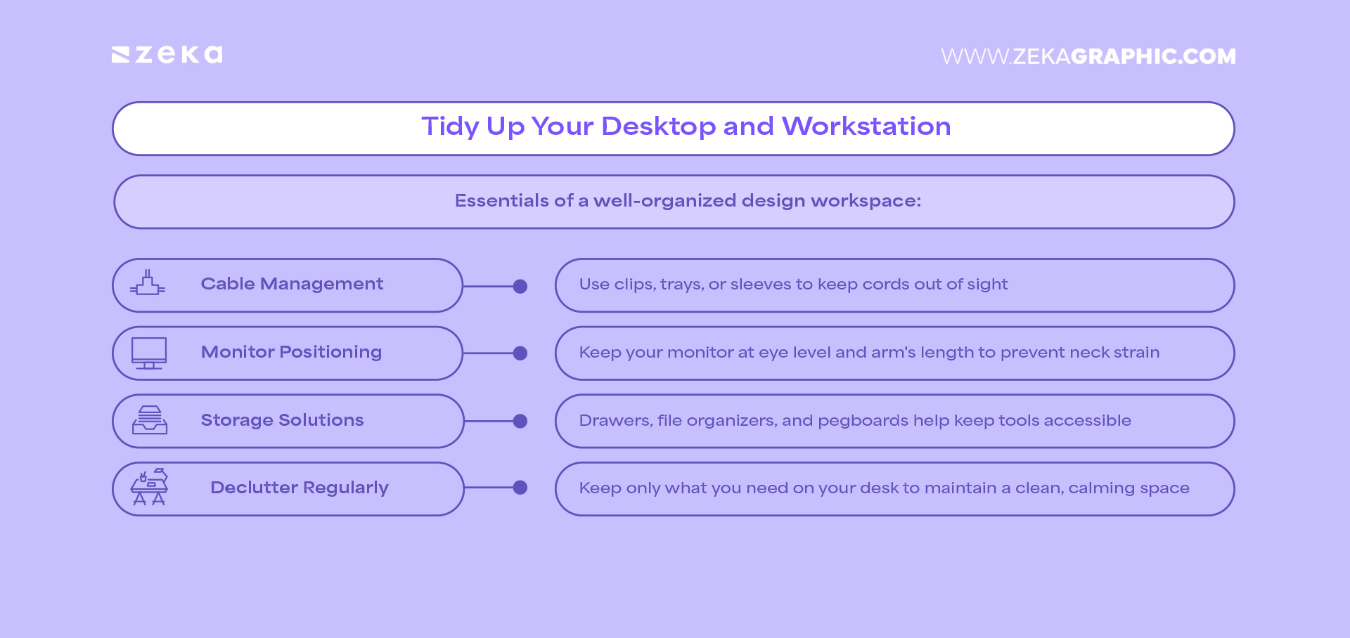 Tidy Up Your Desktop and Workstation