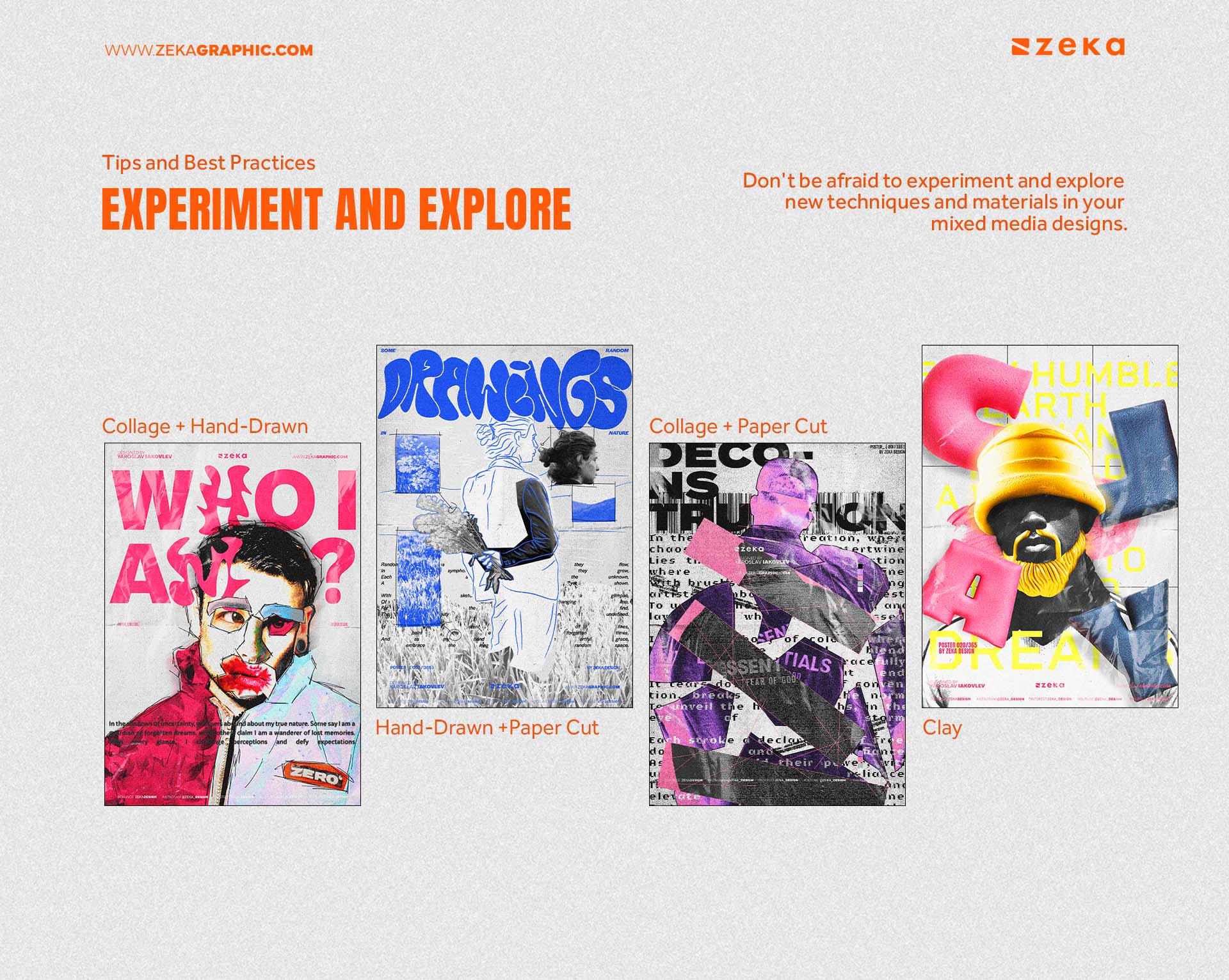 Tips and Best Practices for mixed media Experiment and Explore