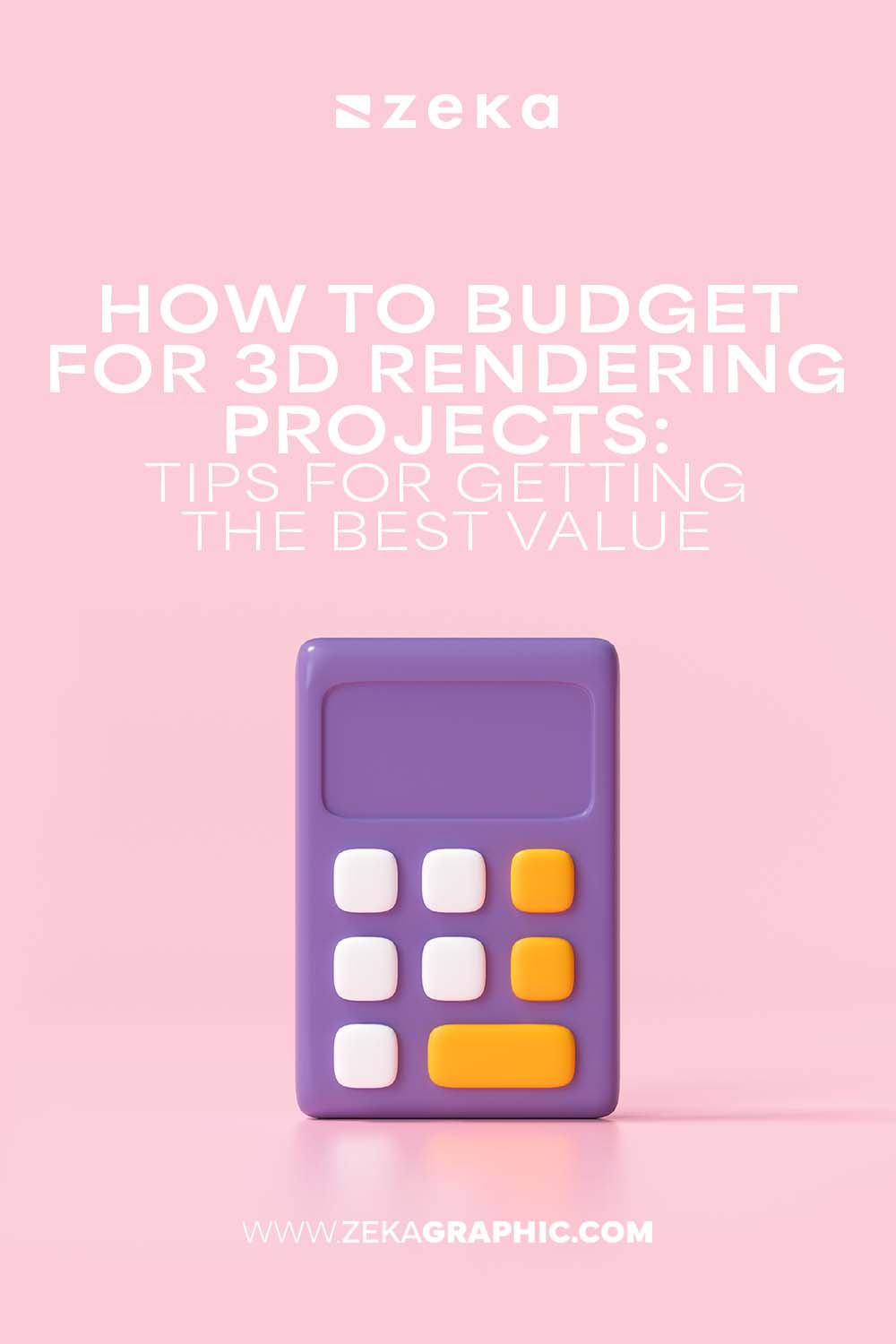 Tips How to Budget for 3D Rendering Projects