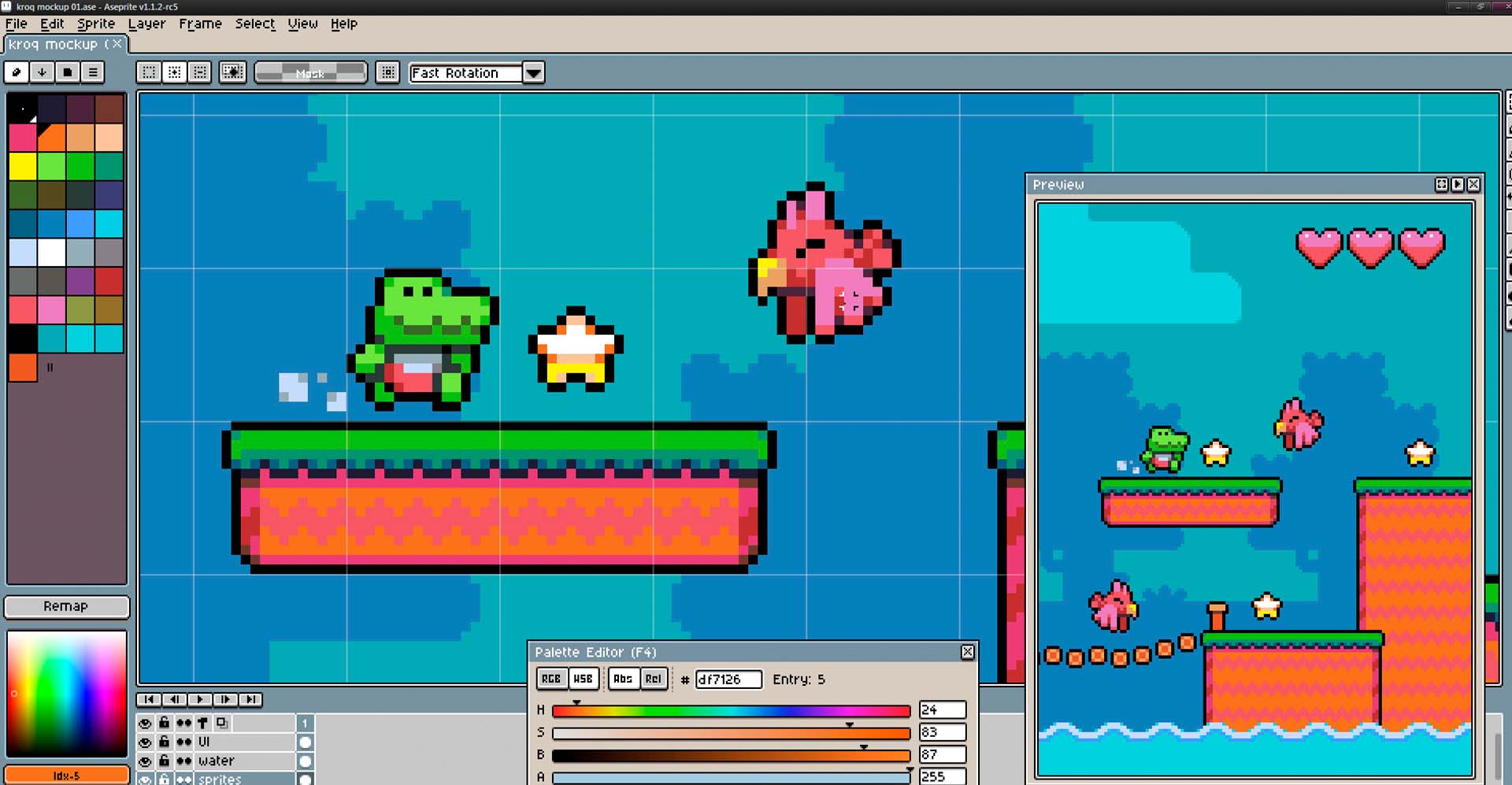 Tools for Creating Pixel Art and Pixel-Based Designs Aseprite