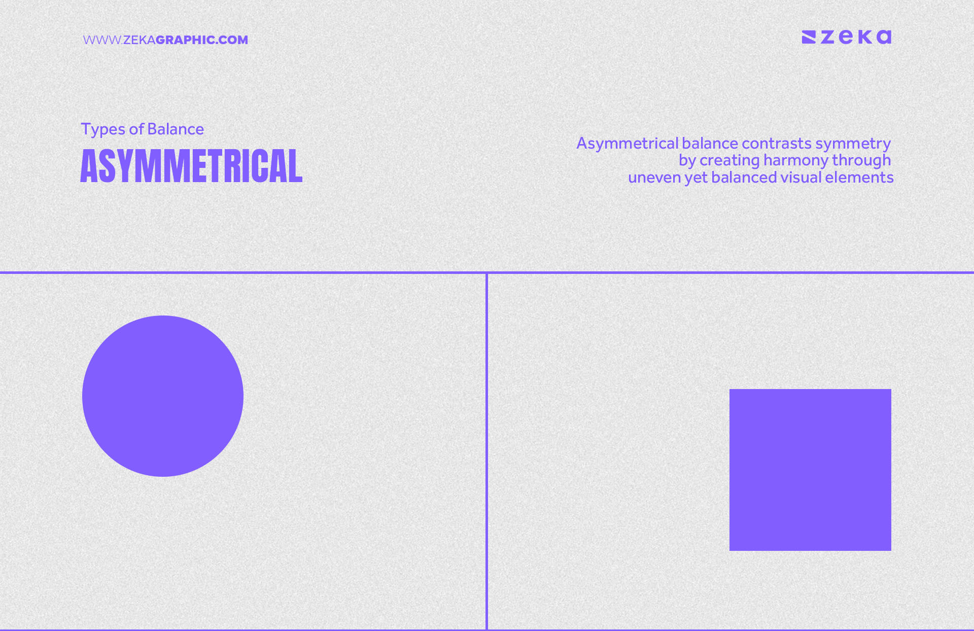 Types of Balance Asymmetrical
