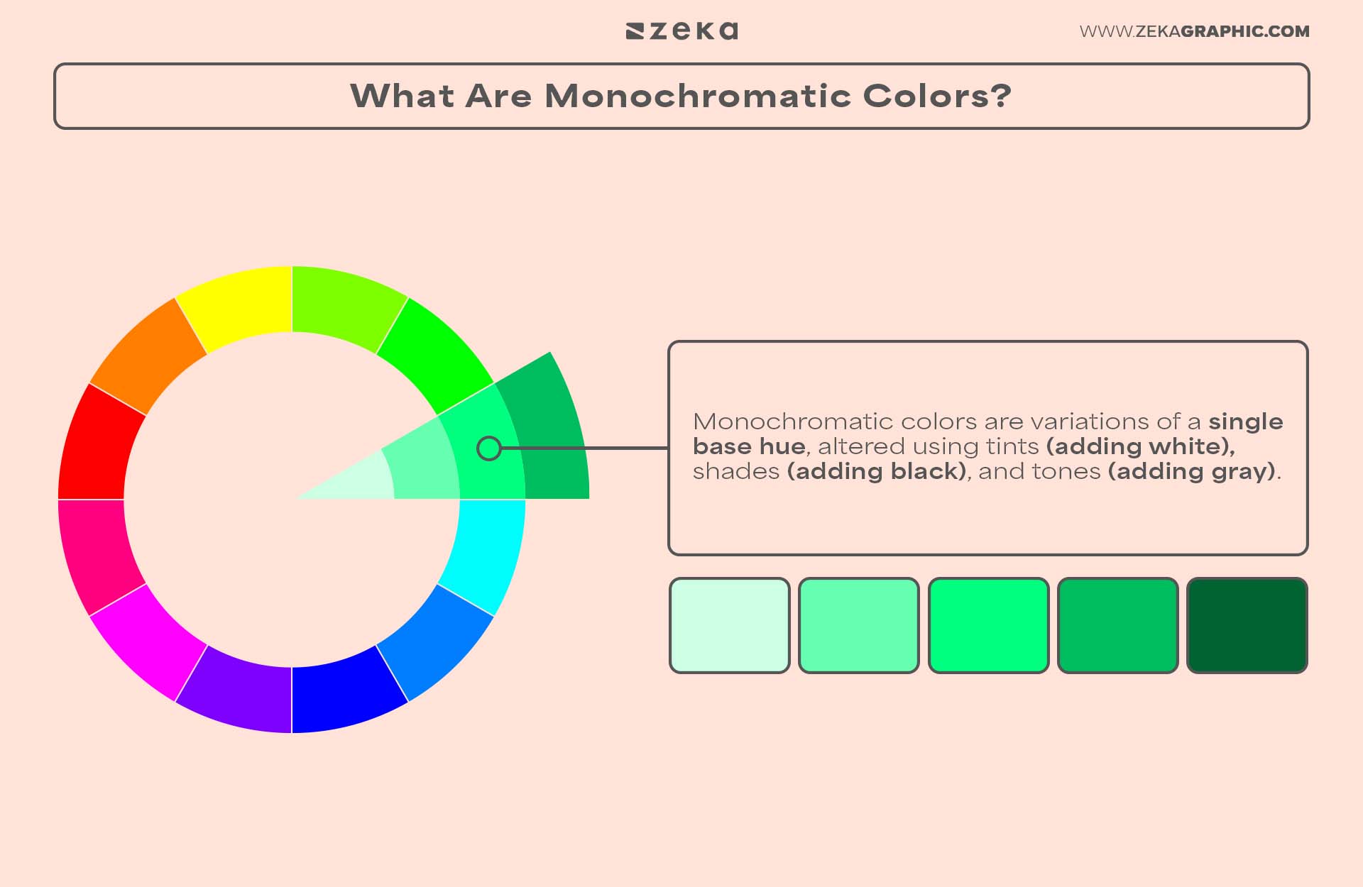 What Are Monochromatic Colors