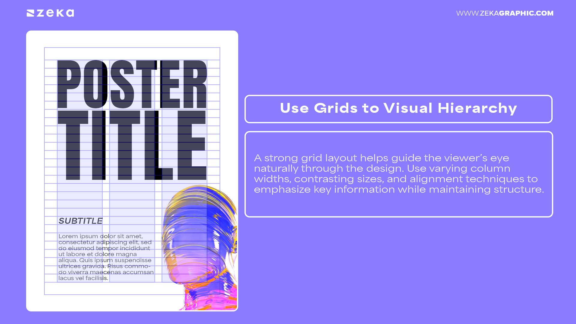 Use Grids to Strengthen Visual Hierarchy
