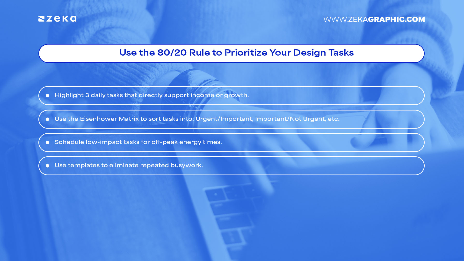 Use the 80_20 Rule to Prioritize Your Design Tasks