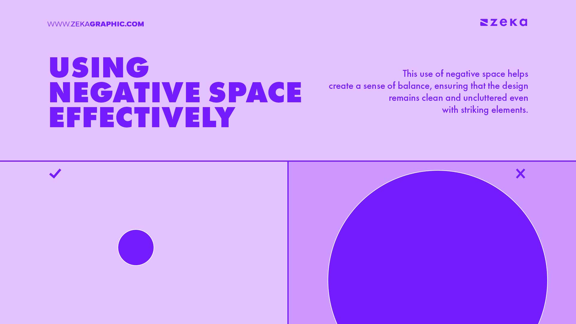 Using Negative Space Effectively in Bold Minimalism