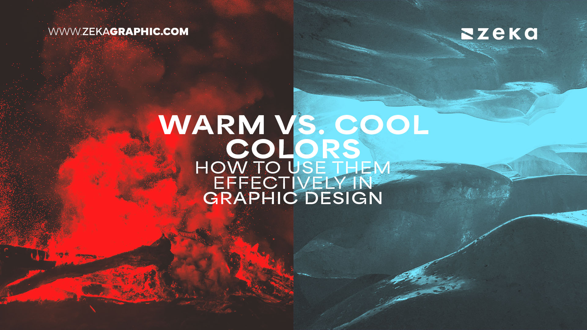 Warm vs. Cool Colors How to Use Them Effectively in graphic design