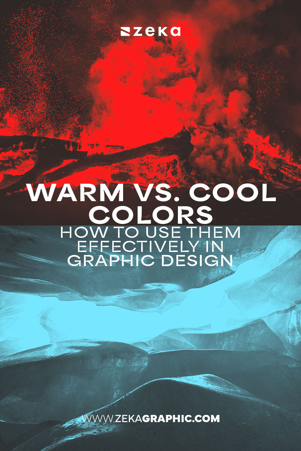Warm vs. Cool Colors in graphic design Guide