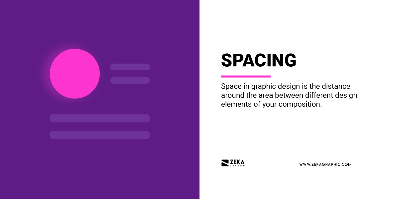 What is Spacing in Graphic Design Explained Visual Hierarchy